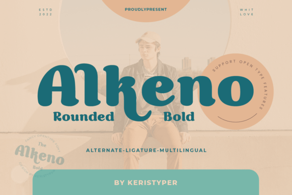 Alkeno: A Display Font for Editorial Elegance