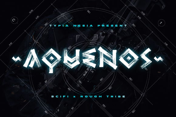 Aquenos: A Techno-Futuristic Display Font That Actually Works