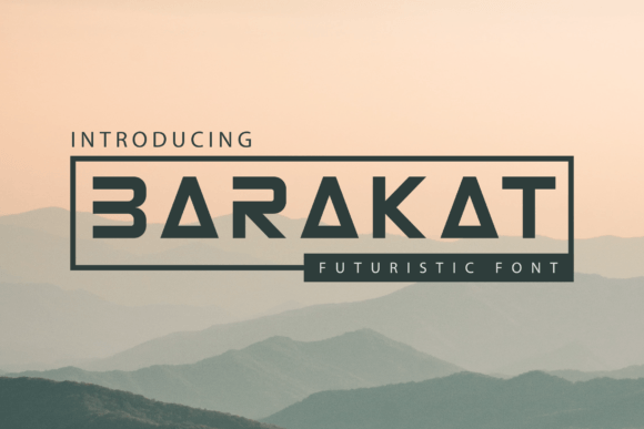 Barakat Display Font for Handmade Creators