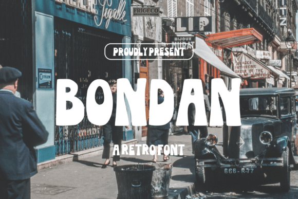 Bondan: A Bold Retro Display Font That Elevates Small Business Branding