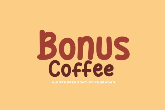 Bonus Coffee: A Thoughtful Display Font for Editorial Moments
