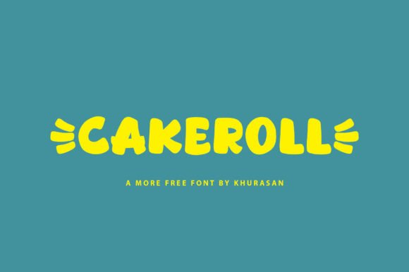 Cakeroll: A Thoughtful Display Font for Editorial Moments