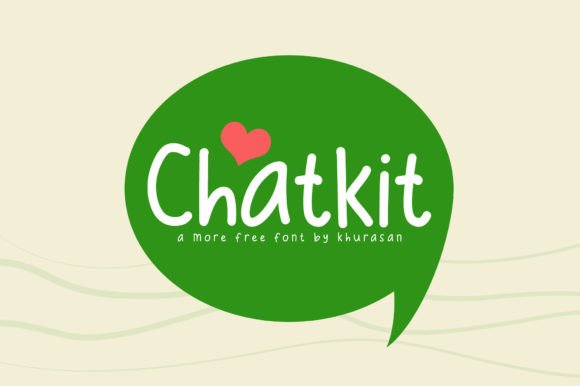Chatkit: A Modern Handwritten Display Font for Digital Design