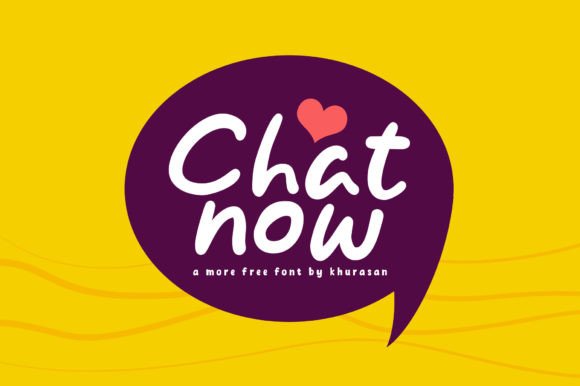 Chatnow: A Modern, Cute Display Font Worth Testing