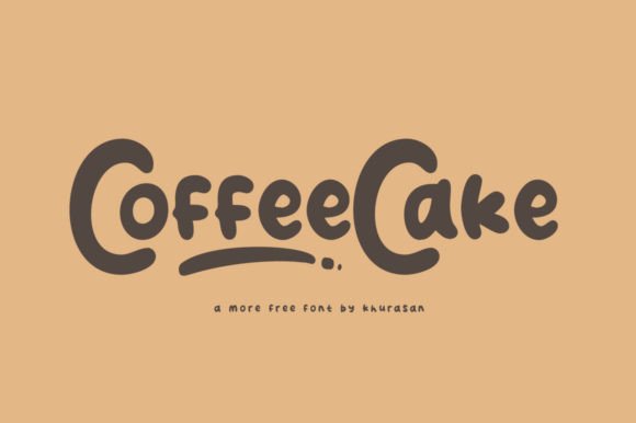 Coffeecake Font: A Sweet, Modern Display Typeface for Small Business Branding