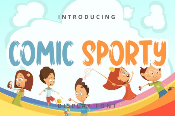 Comic Sporty: A Friendly Display Font That Brings Warmth to Your Brand