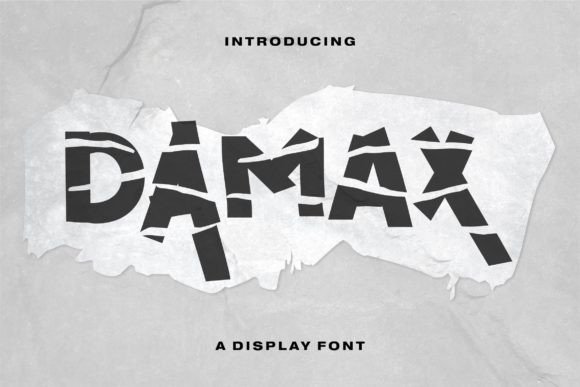 Damax Display Font for Handmade Creators