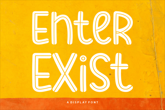 Enter Exist: A Display Font That Builds Brand Trust