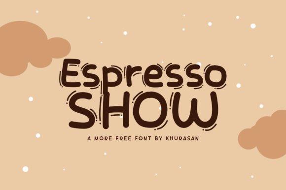 Espresso Show: A Display Font That Elevates Your Brand Instantly