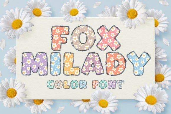 Fox Milady: A Color Font That Feels Like a Smile