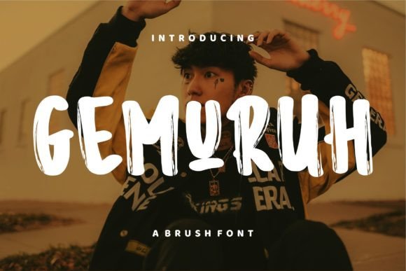 Gemuruh: A Handwritten Display Font That Feels Like Real Ink on Paper