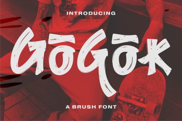 Gogok: A Brush-Style Display Font That Elevates Digital Branding