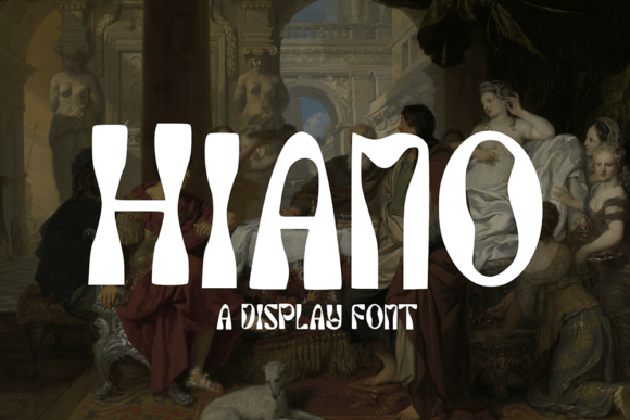 Hiano: A Playful Display Font for Bold Brand Identities
