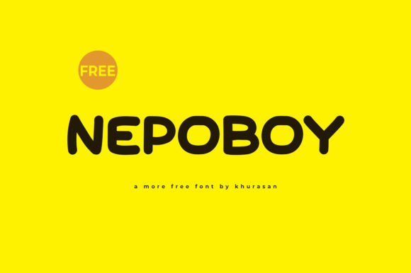 Nepoboy: A Modern Display Font for Editorial Charm