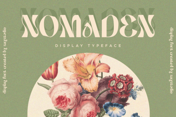 Nomaden: A Display Typeface That Commands Attention