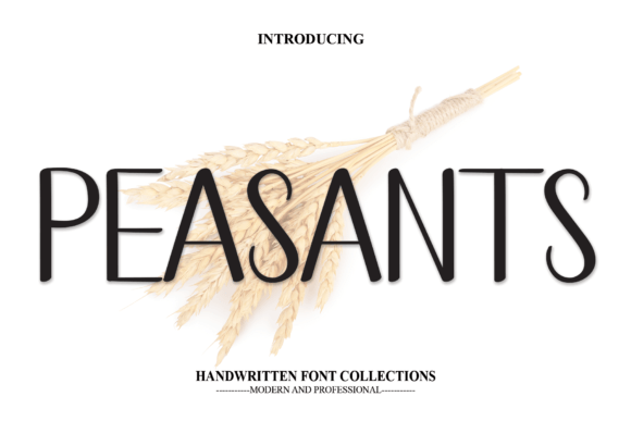 Peasants: A Friendly Handwritten Font That Makes Campaigns Feel Human