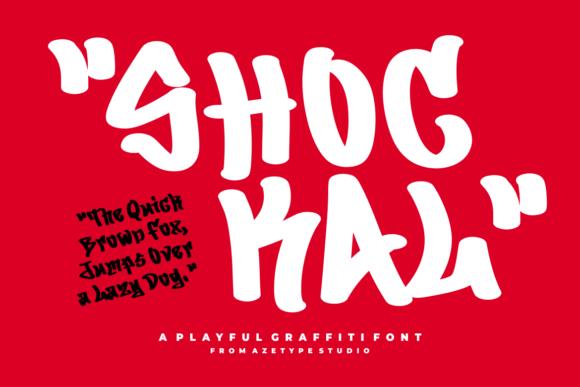 Shockal: A Playful Display Font That Anchors Editorial Charm